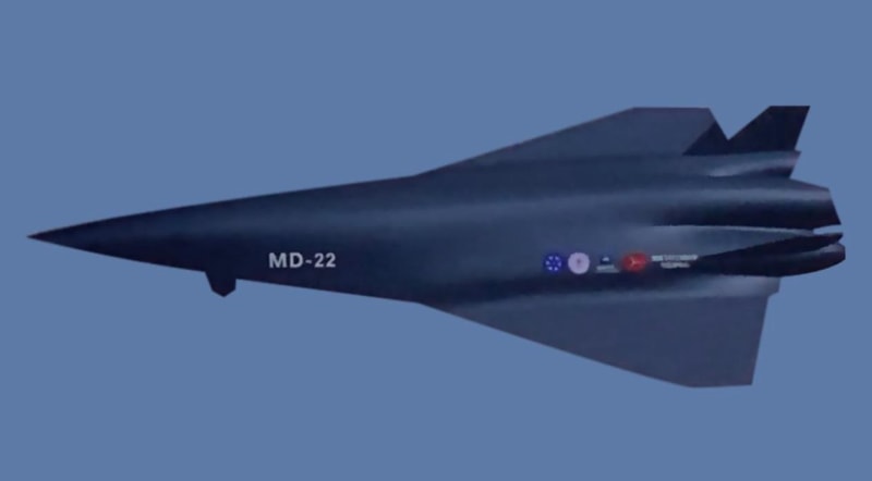 中国“7马赫”MD-22高超音速无人机