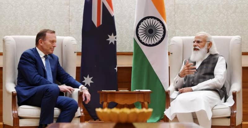 澳大利亚转向印度以对抗中国的贸易战，澳大利亚对中国的长期游戏？