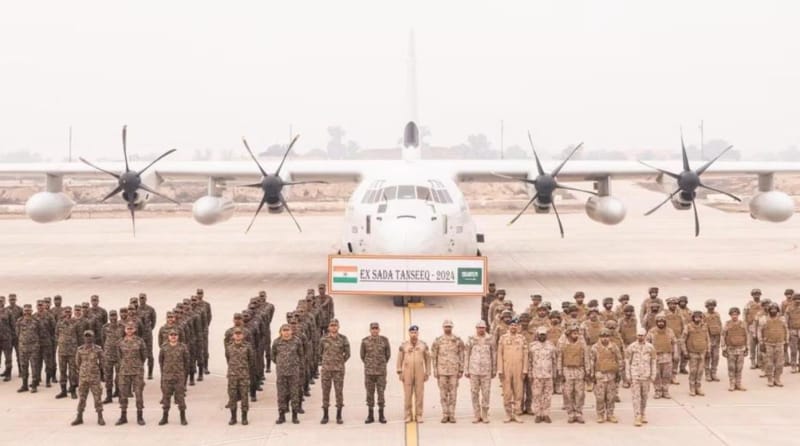 印度军队与沙特军队联手；中东紧张局势下的首次军事演习！
