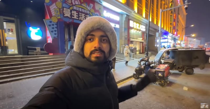印度人游中国--中国最冷城市的生活（-40°C）| HARBIN冬日仙境 - 哈尔滨市