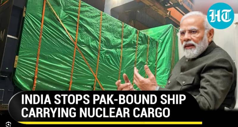 印媒：印度在孟买港 "抓获"从中国运载核货物的巴基斯坦籍船只！