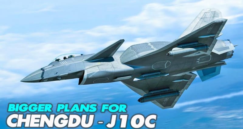 中国歼-10C战机直飞沙特世博会4000公里！