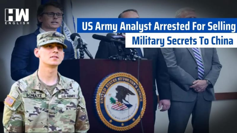 一名美军士兵兼情报分析员被捕，被控向中国联系人出售军事机密！