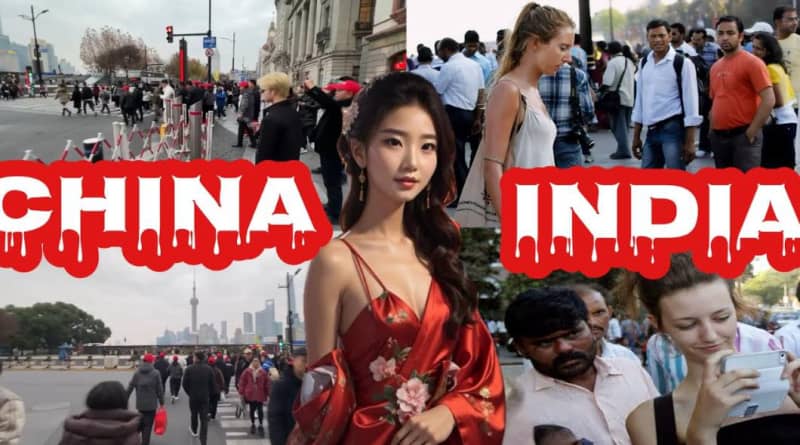 印度妹子在中国：中国VS印度，女性旅游安全！