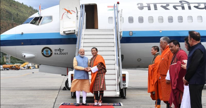 印媒：印度总理莫迪访问不丹，新的“反华联”盟？