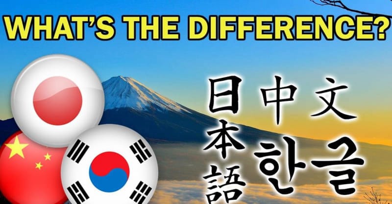 中文、日文和韩文是否相关？