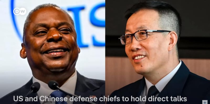 中美防长将在新加坡举行罕见的直接会谈！