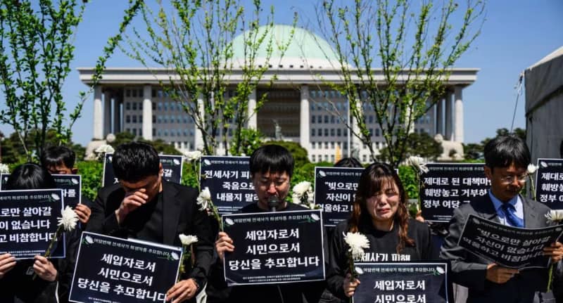 韩国年轻人遭遇“全租房”骗局,由于房东消失许多租户无法收回押金!