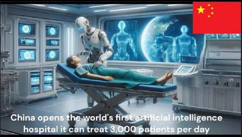 中国,而不是美国,刚刚建成了世界上第一所人工智能医院!